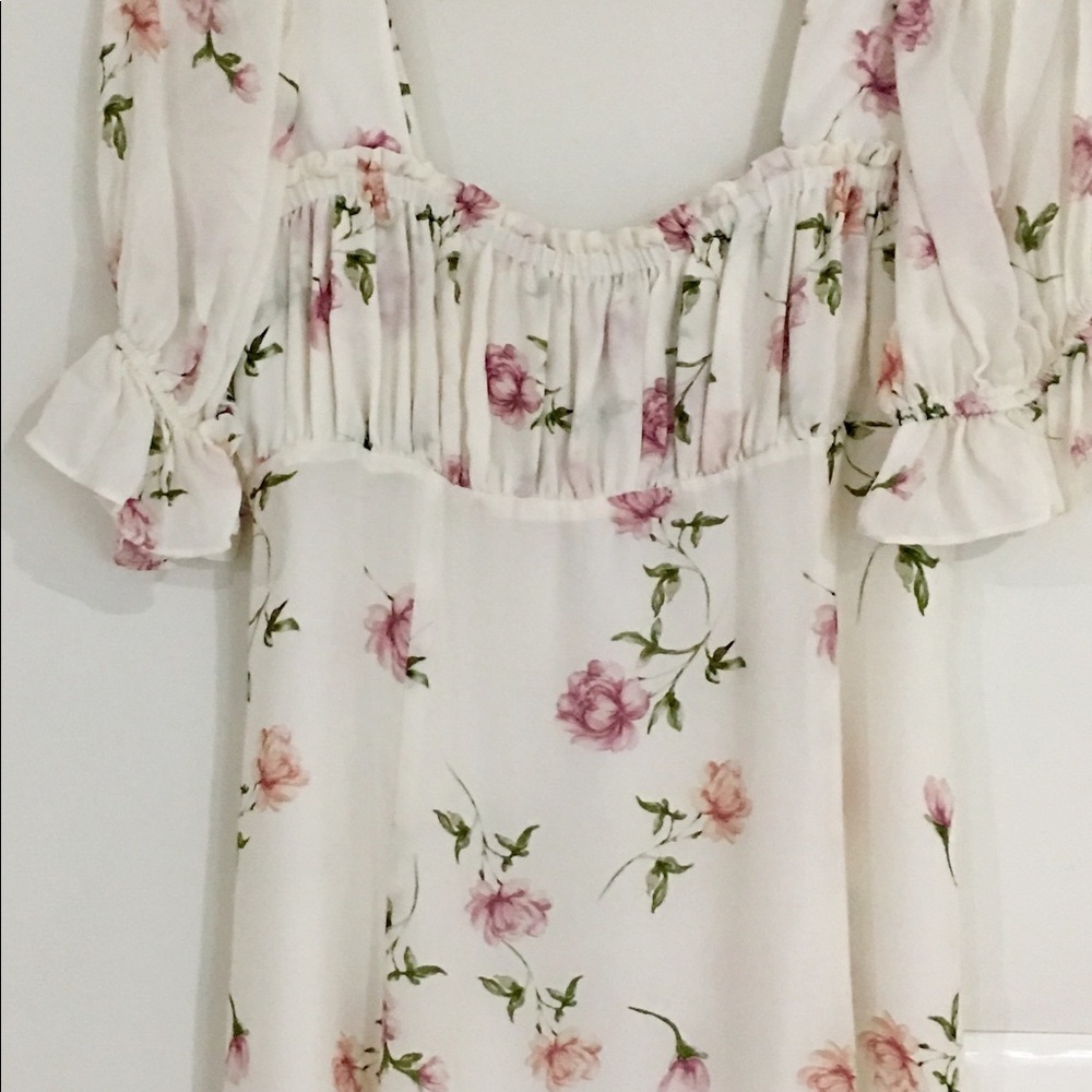 Stone Cold Fox Charles Dress English Rose 3 Large - Picture 3 of 4